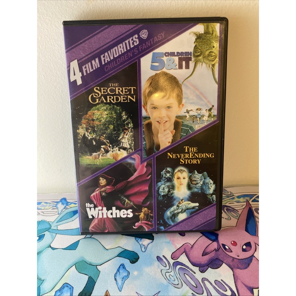 4 Film Favorites Children's Fantasy (2-Disc DVD Set) Secret Garden, The Witches